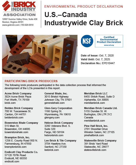 Environmental Product Declaration